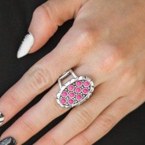 SALE! Cactus Garden - Pink - Ring